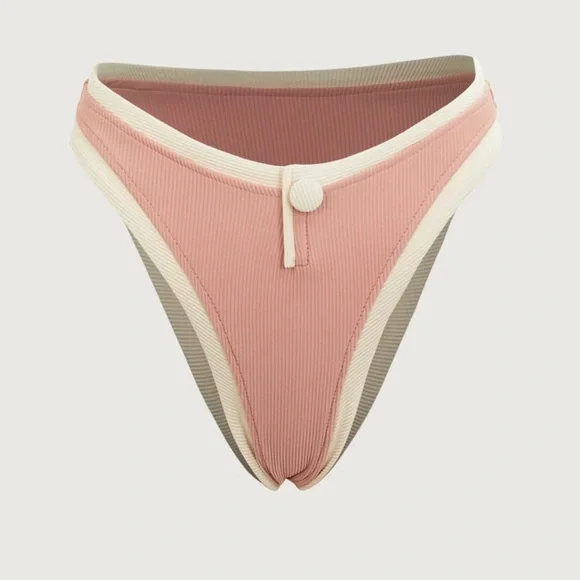 SAME Los Angeles The Grace Ribbed Bottom Pink - Picture 8 of 8